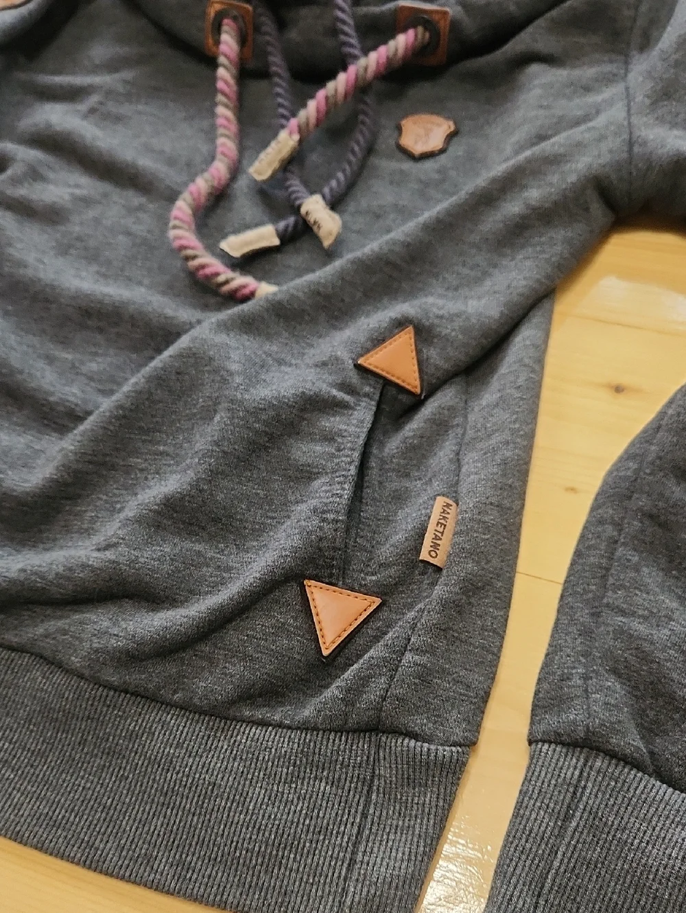 Naketano Hoodie Double Hood Funnel Neck S - Picture 10 of 16